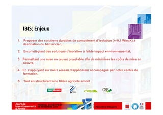 Présentation Anne Daubresse parex lanko - projets mortiers bio-sourcés ...