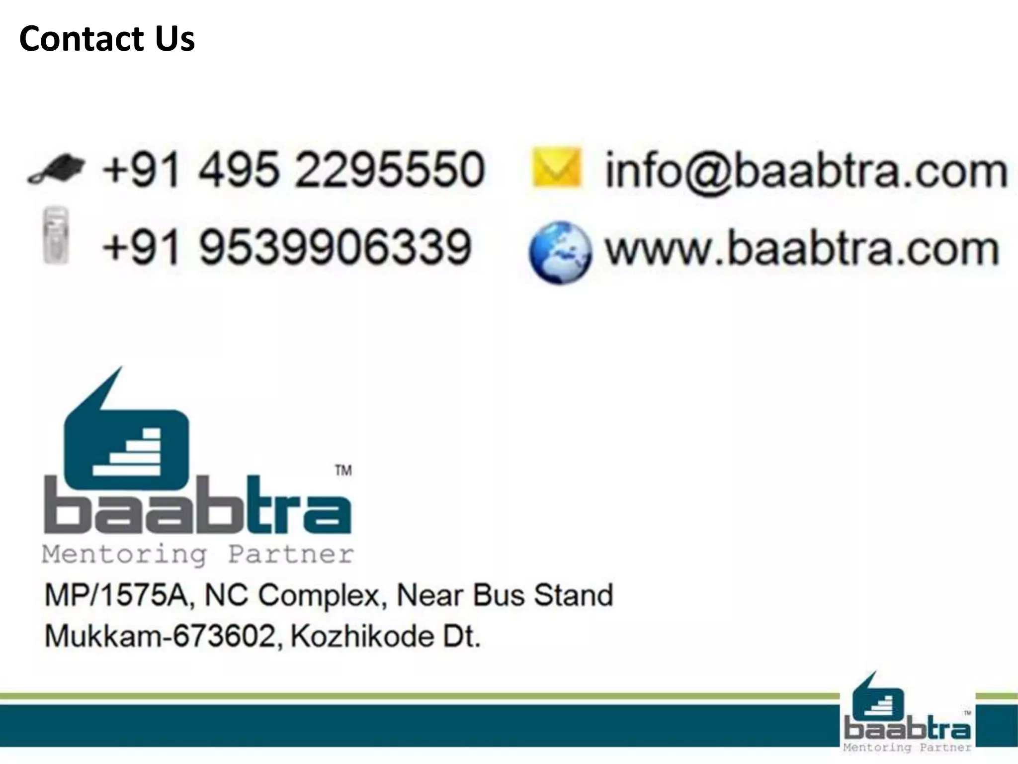 Contact Us
 