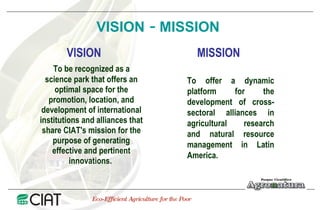 Public Private Partnerships at CIAT