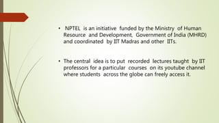 NPTEL | PPT
