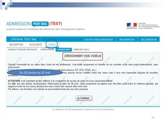 Du 20 janvier au 31 mai
14
 