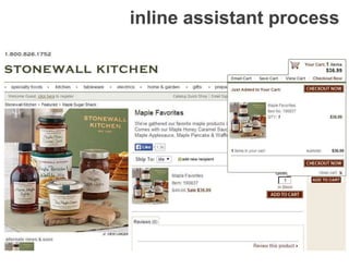 inline assistant process
 