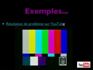 Résolution de problème sur YouTub e Exemples... 
