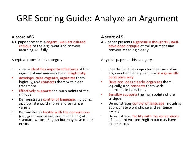 Gre analyze an argument sample essays