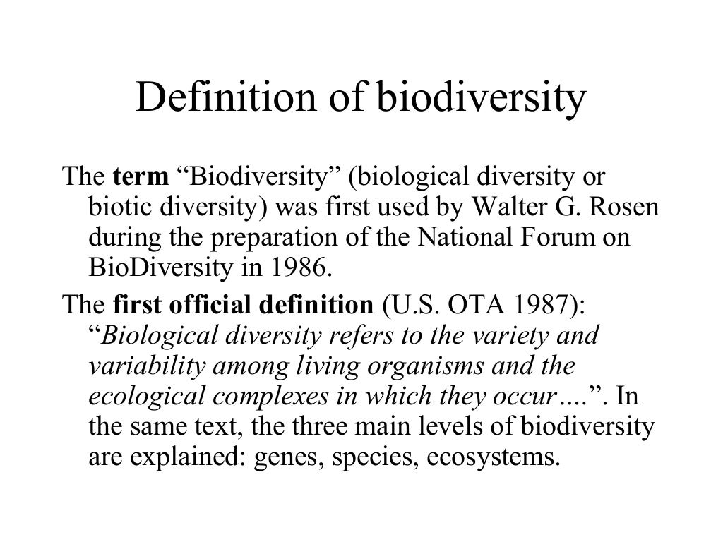 The genetic component of biodiversity in forest ecosystems