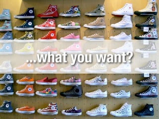...what you want?
 
