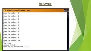 Presentation & arrays & | PPTX