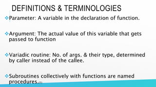 ARM Architecture Subroutine and Flags | PPT