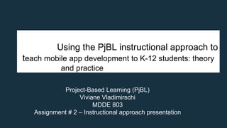 Project-Based Learning | PPTX