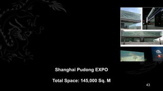 Shanghai Pudong EXPO

Total Space: 145,000 Sq. M
                             43
 