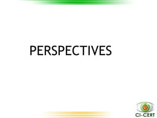 PERSPECTIVES
19
 