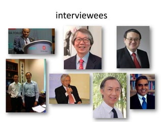 interviewees
 