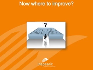 Now where to improve?
 