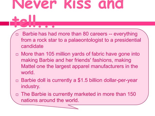 Presentation Barbie | PPT