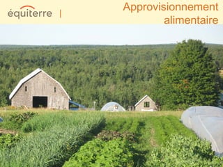 |
    Approvisionnement
            alimentaire
 