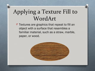 Upload Texture Word Presentation basic formatting | PPT