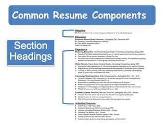 resume writing PPT - Resume Writing 7 320 