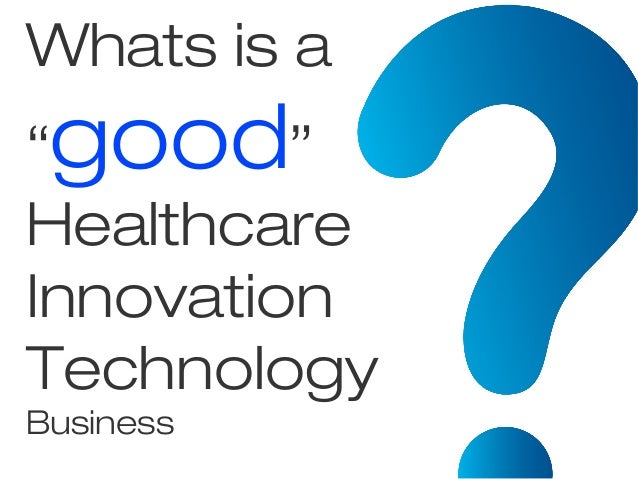 The Health Technology Forum