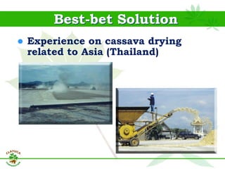 Why isn´t Colombia the LAC version  of Thailand for the cassava crop?