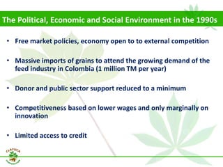 Why isn´t Colombia the LAC version  of Thailand for the cassava crop?
