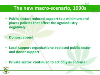 Why isn´t Colombia the LAC version  of Thailand for the cassava crop?