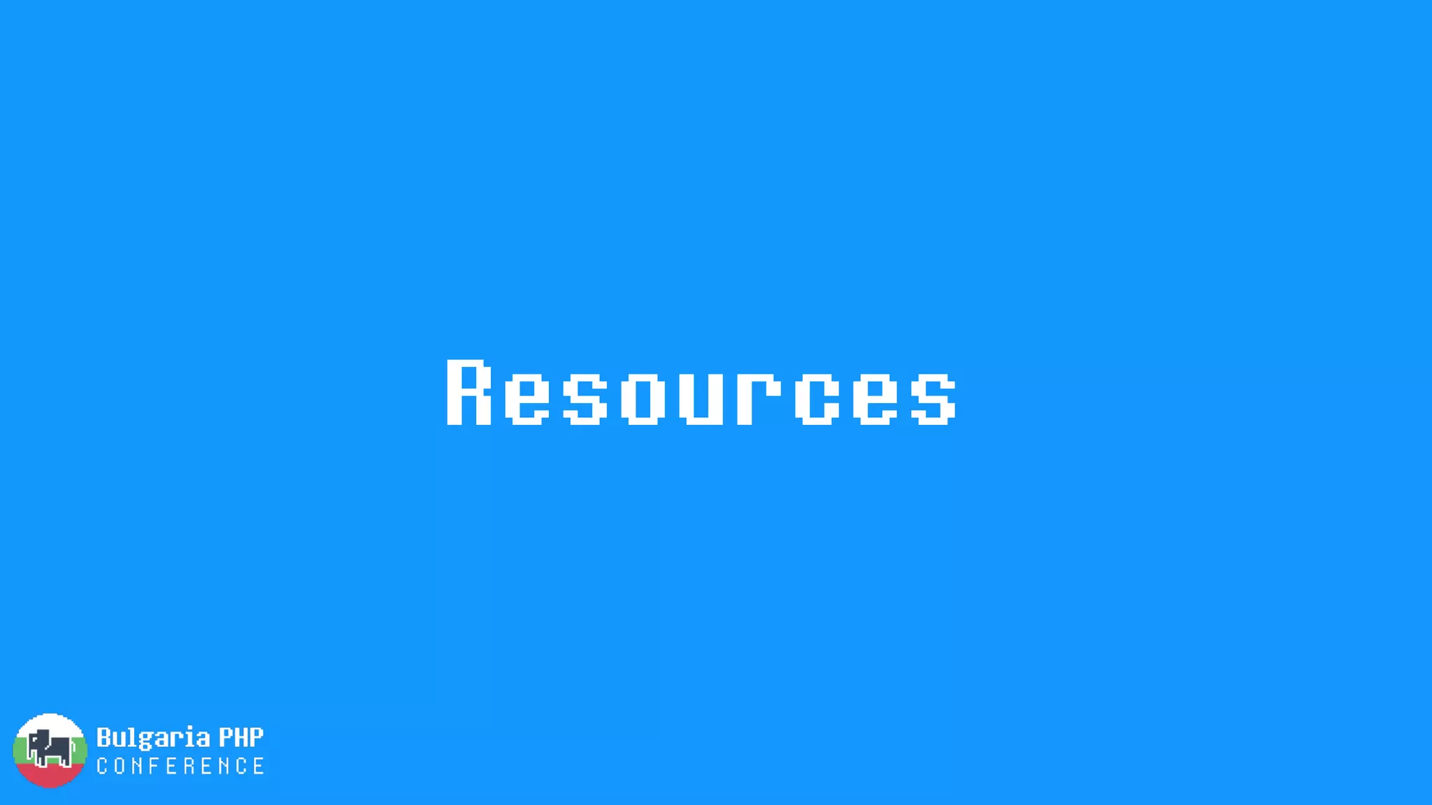 Resources
 