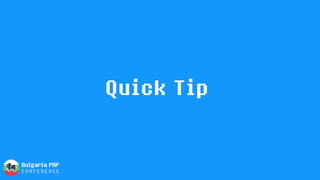 Quick Tip
 