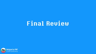 Final Review
 