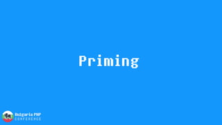 Priming
 