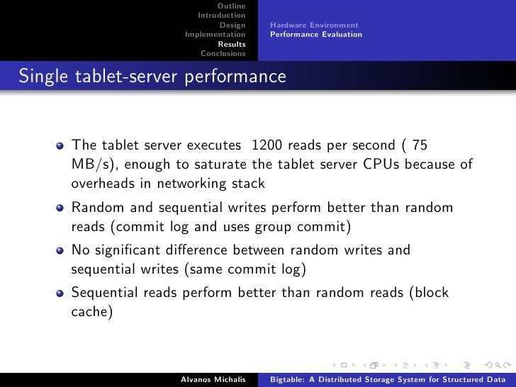 Bigtable A Distributed Storage System for Structured Data