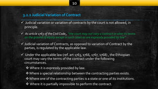 Variation: it’s Regulation & Management under the MDB-FIDIC (2006 ...