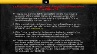 Variation: it’s Regulation & Management under the MDB-FIDIC (2006 ...