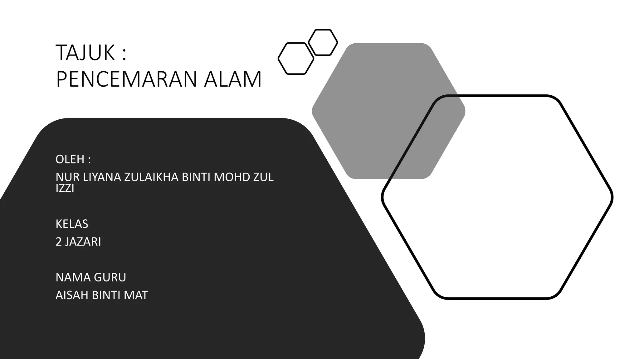 Pencemaran Alam Sekitar