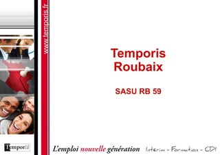 Temporis
Roubaix
SASU RB 59
 