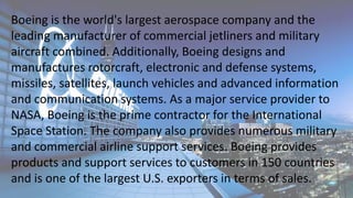 Boeing Company Presentation | POTX
