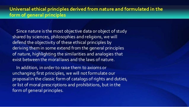 Universal Ethical Principles Book 7