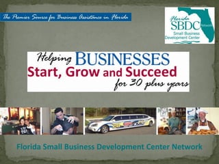 Florida Small Business Development Center Network
 