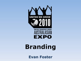 Branding Evan Foster 