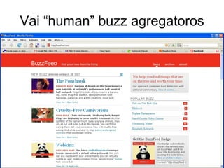 Vai  “human” buzz a gregatoros 