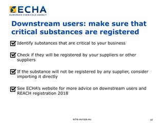 Using Use Maps and Chesar for Effective REACH Registration and ...