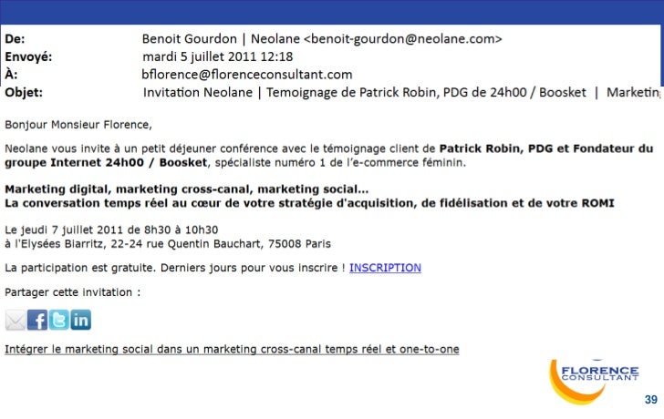 Exemple Email De Prospection B To B