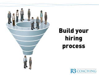 Build your
hiring
process
 