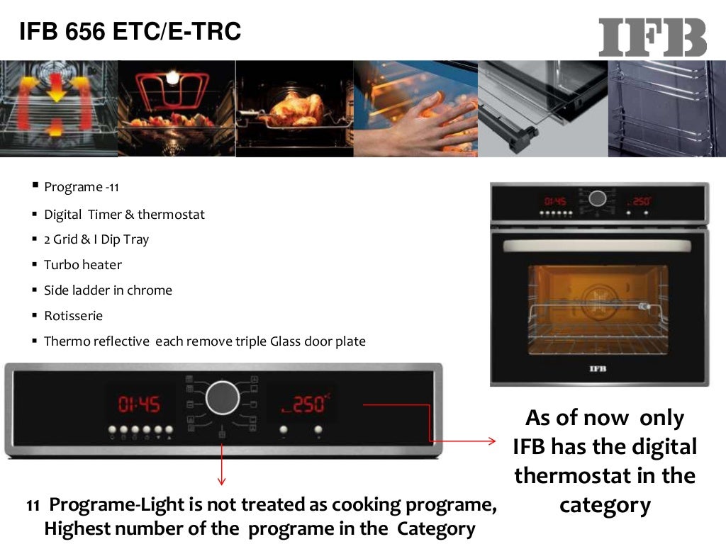 Presentation IFB Built in Oven