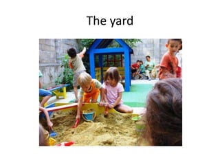 The yard
 