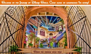 Welcome to the journey ofDisney World. Come along to understand its story!
Where the dreams come true!
 