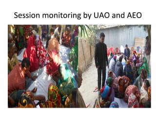 Session monitoring by UAO and AEO
 