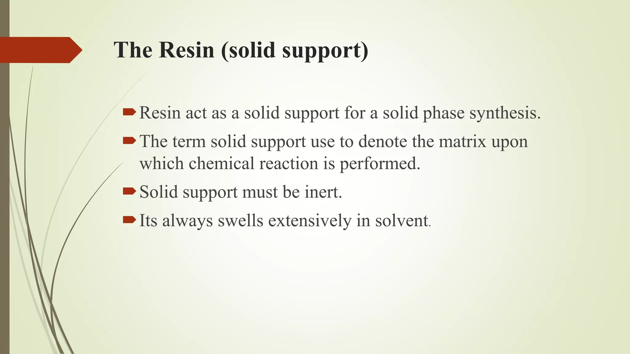 solid phase synthesis Presentation by komal | PPTX | Chemistry | Science