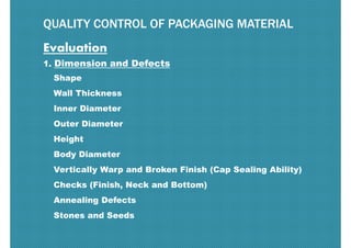 Pharmaceutical Packaging | PDF