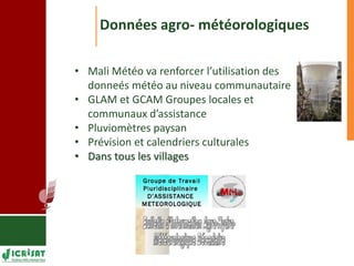 Programme d’apprentissage sur l’adaptation aux changements climatiques à Mopti 