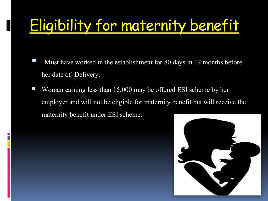 The Maternity Benefit Act, 1961 (with latest amendments)